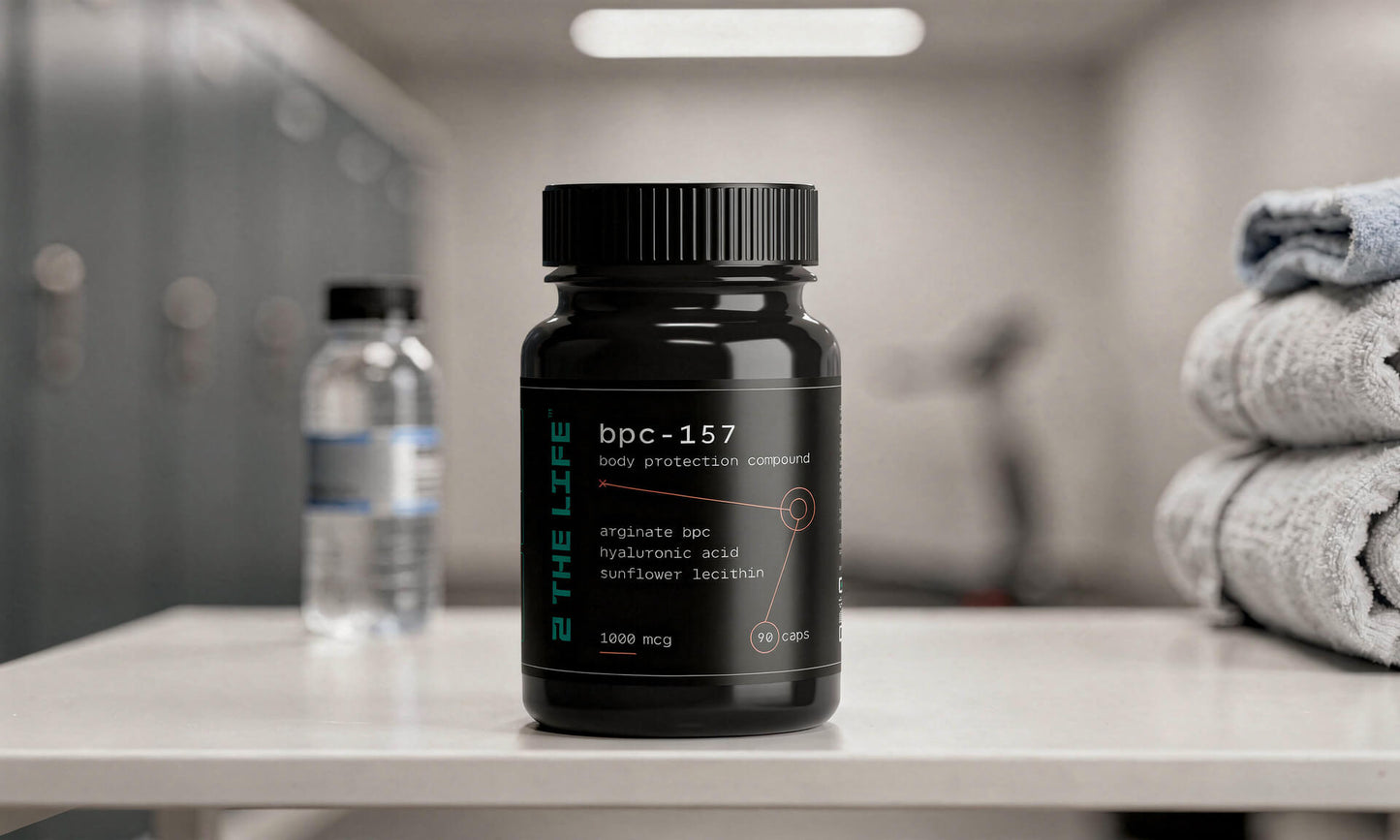 BPC-157 capsules 1000 mcg by 2TheLife — athletic recovery and peptide benefits