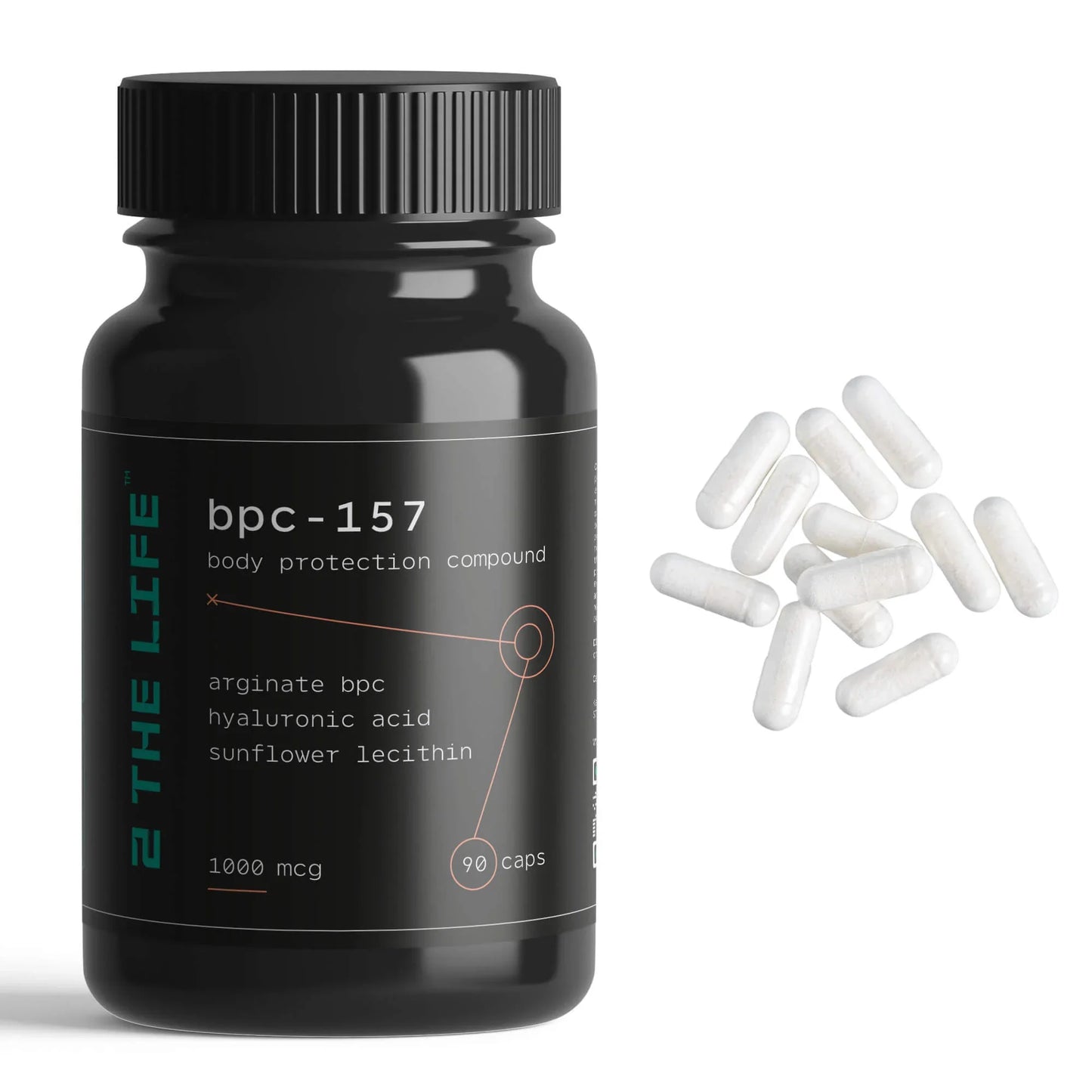 BPC-157 1000 mcg 90 ct with hyaluronic acid - 2TheLife