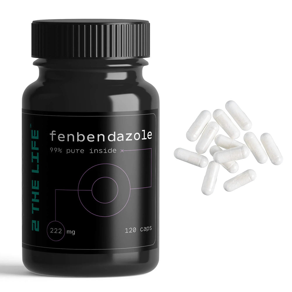 Fenbendazole 222 mg 120 ct 99% purity - 2TheLife